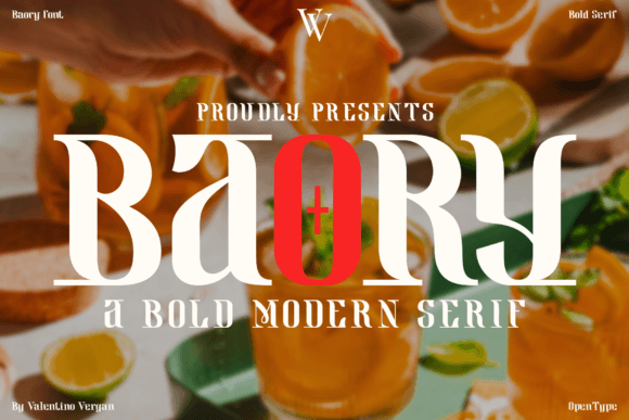 Baory: The Bold Typeface That Elevates Your Brand Identity