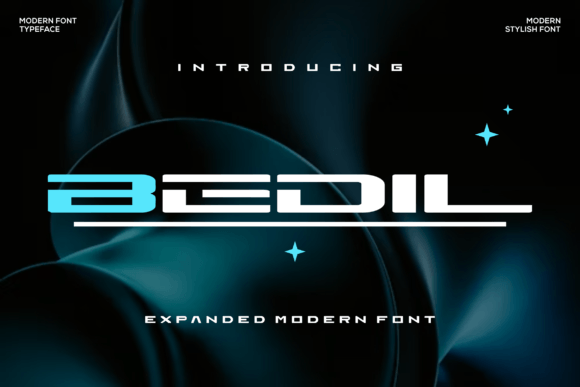 Bedil: A Modern Bold Typeface for Creative Branding