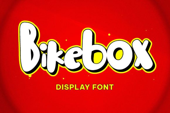 Bikebox: The Playful Display Font for Bold Branding