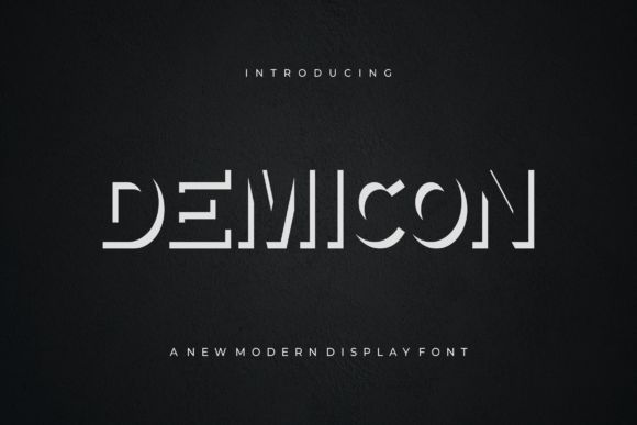Demicon: The Bold Display Font for Modern Brand Campaigns