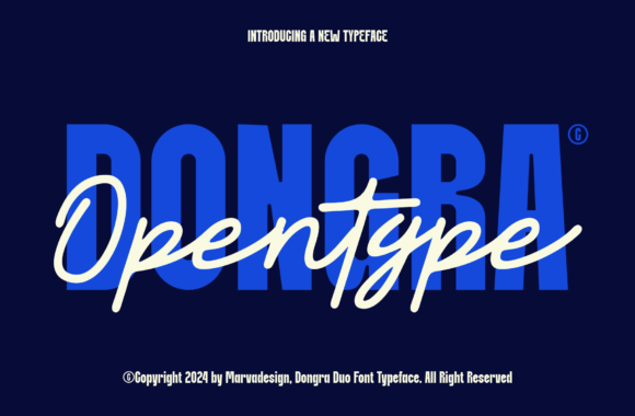 Dongra Typeface: A Versatile Display Font for Modern Web Design