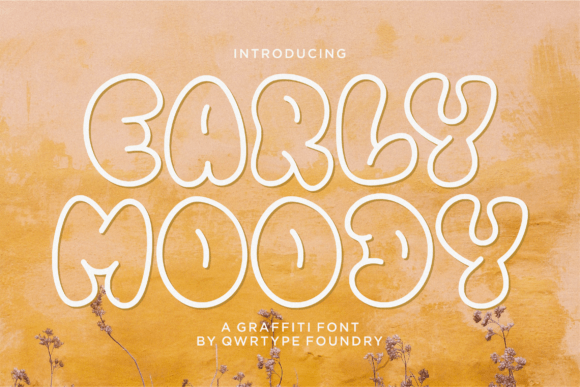 Early Moody: A Quirky Display Font for Memorable Branding