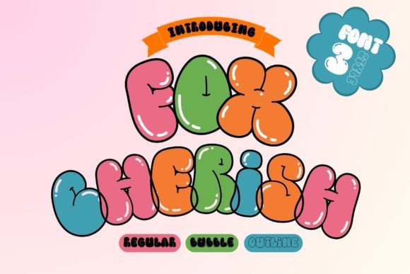 Fox Cherish: The Playful Display Font for Handmade Brands