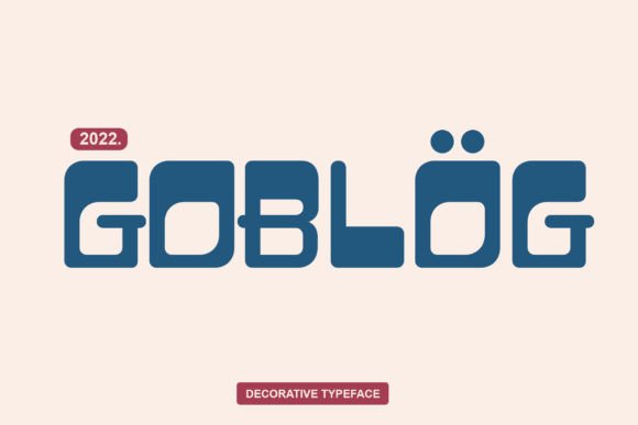 Goblog: The Premium Display Typeface for Modern Web Design