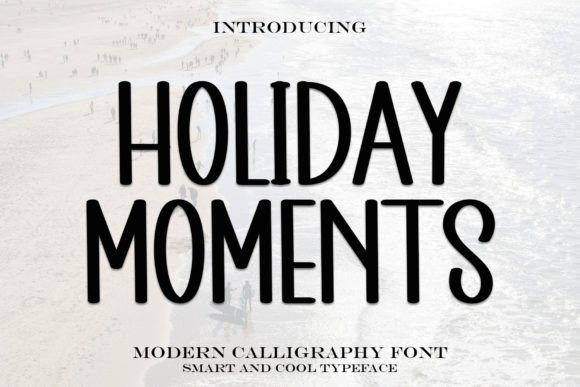Holiday Moments: The Festive Typeface for Scroll-Stopping Designs