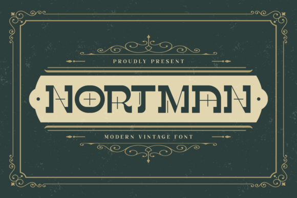 Nortman: The Bold Display Typeface for Modern Web Design