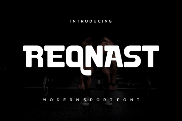 Reqnast: The Bold Display Typeface for Handmade Branding