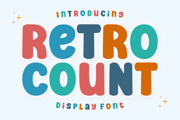Retro Count: The Bold Display Font for High-Impact Campaigns