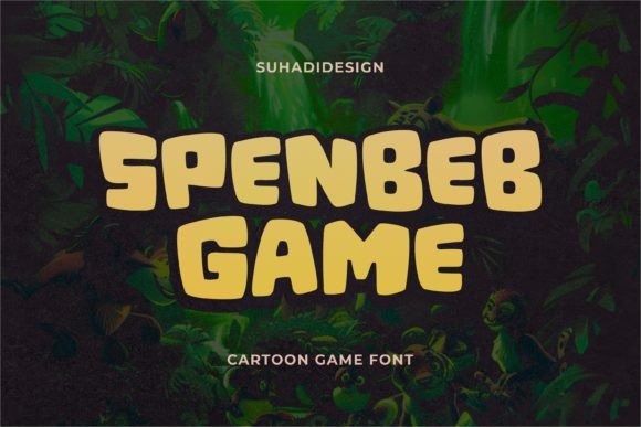 Spenbeb Game: The Friendly Display Font for Campaigns