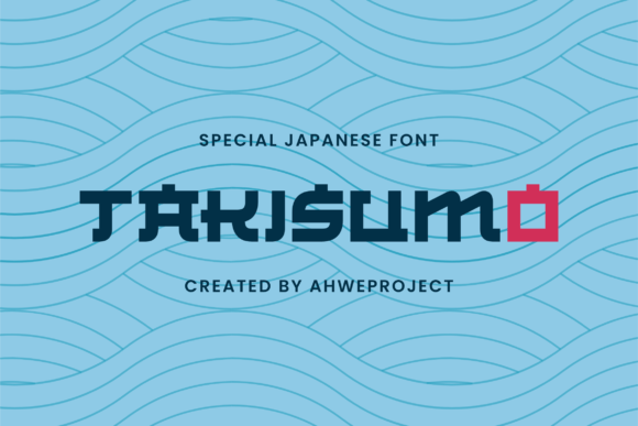 Takisumo: The Japanese-Style Font for Premium Branding