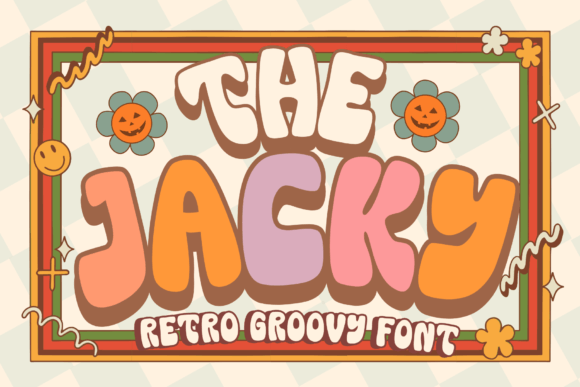 The Jacky: A Retro Groovy Display Font for Modern Web Design