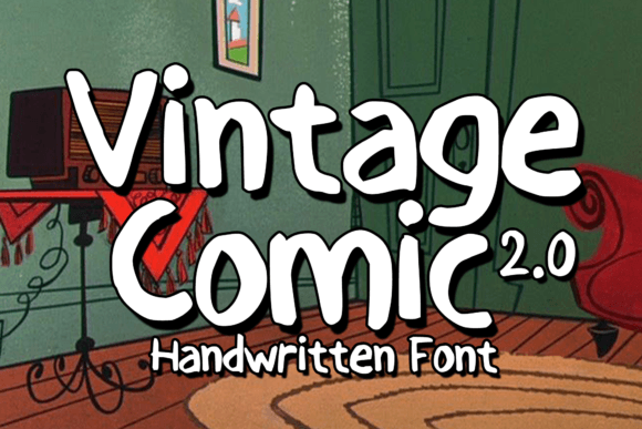 Vintage Comic 2.0: The Premium Display Font for Editorial Design