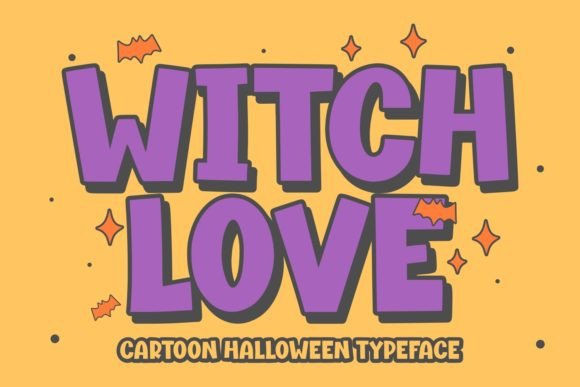 Witch Love: The Spooky Display Font for Bold Branding